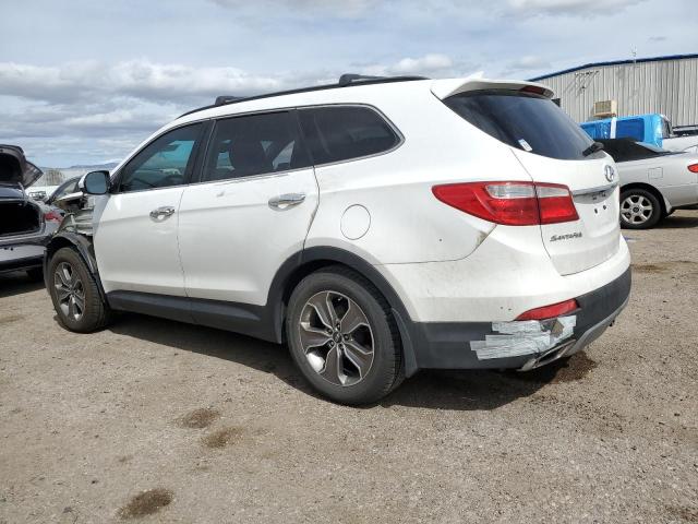 KM8SM4HF3EU080256 - 2014 HYUNDAI SANTA FE GLS WHITE photo 2