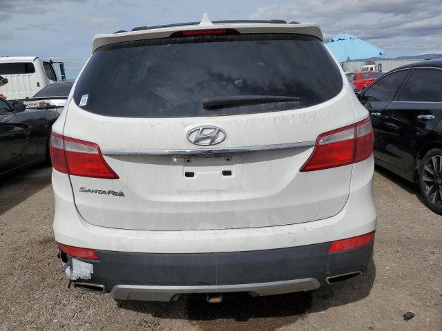 KM8SM4HF3EU080256 - 2014 HYUNDAI SANTA FE GLS WHITE photo 6