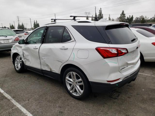 3GNAXPEX9LS655261 - 2020 CHEVROLET EQUINOX PREMIER WHITE photo 2