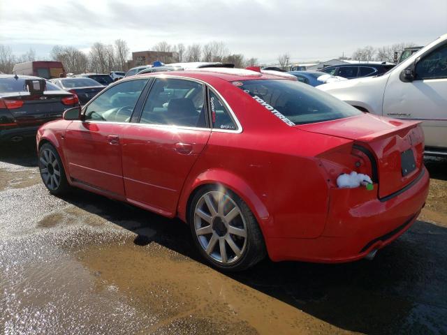 WAULT58E14A275908 - 2004 AUDI A4 3.0 QUATTRO RED photo 2