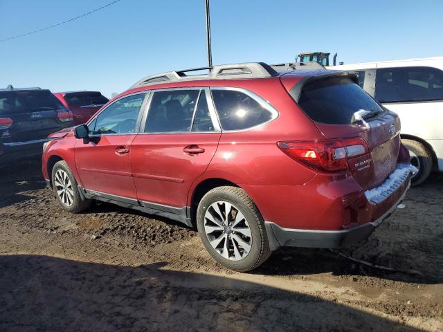 4S4BSENC8F3341099 - 2015 SUBARU OUTBACK 3.6R LIMITED BURGUNDY photo 2