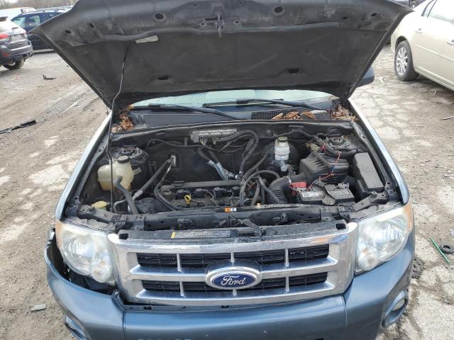 1FMCU0D71BKA05297 - 2011 FORD ESCAPE XLT BLUE photo 11