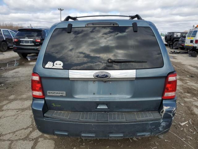 1FMCU0D71BKA05297 - 2011 FORD ESCAPE XLT BLUE photo 6