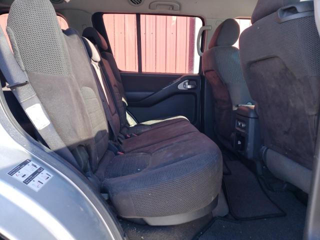 5N1AR18W16C632002 - 2006 NISSAN PATHFINDER LE ვერცხლისფერი ფოტო 11