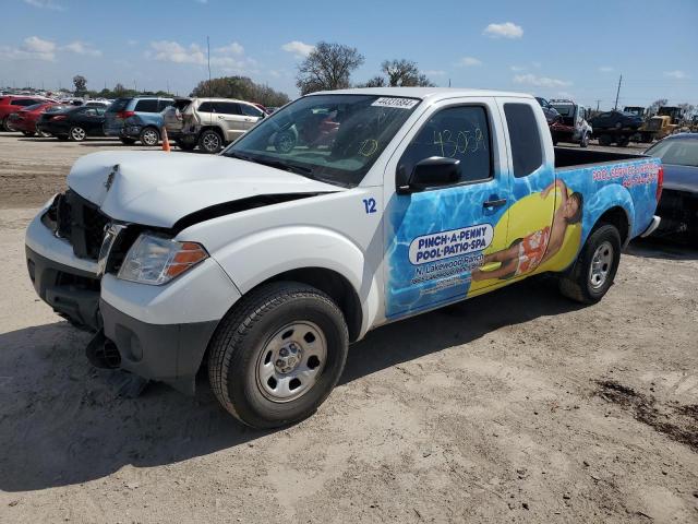 1N6BD0CT3JN763179 - 2018 NISSAN FRONTIER S WHITE photo 1