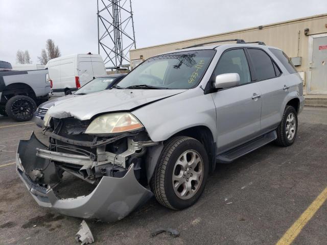 2HNYD18682H543076 - 2002 ACURA MDX TOURING SILVER photo 1