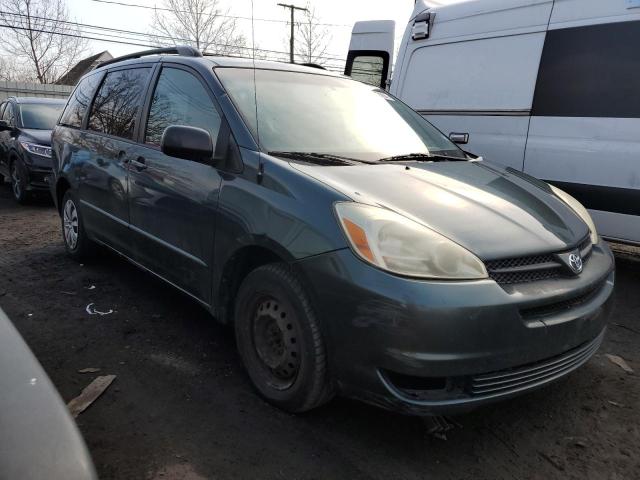 5TDZA23C75S274306 - 2005 TOYOTA SIENNA CE GREEN photo 4