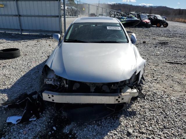 JTHBK262175029591 - 2007 LEXUS IS 250 SILVER photo 5