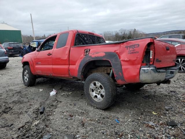 5TETU62NX8Z475552 - 2008 TOYOTA TACOMA PRERUNNER ACCESS CAB RED photo 2