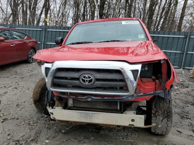 5TETU62NX8Z475552 - 2008 TOYOTA TACOMA PRERUNNER ACCESS CAB RED photo 5