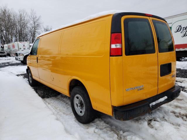 1GTZ7HFF6G1207347 - 2016 GMC SAVANA G3500 YELLOW photo 2