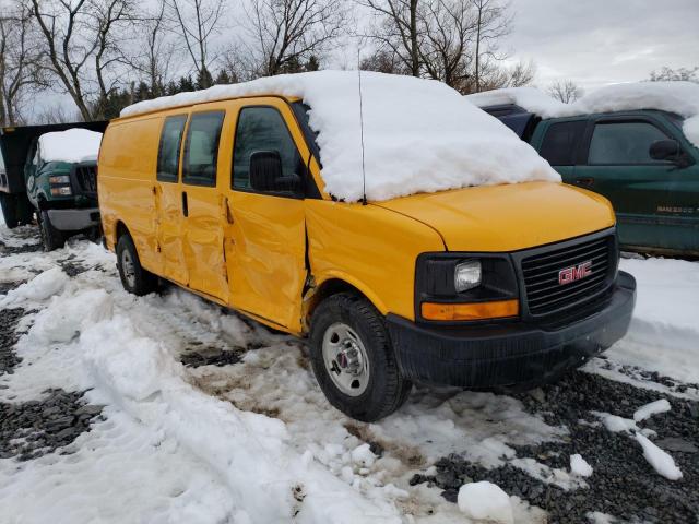 1GTZ7HFF6G1207347 - 2016 GMC SAVANA G3500 YELLOW photo 4