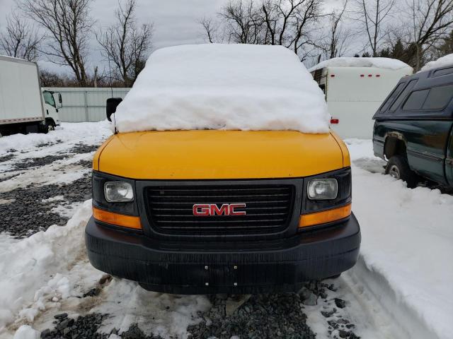 1GTZ7HFF6G1207347 - 2016 GMC SAVANA G3500 YELLOW photo 5