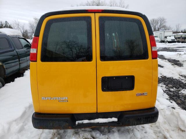 1GTZ7HFF6G1207347 - 2016 GMC SAVANA G3500 YELLOW photo 6