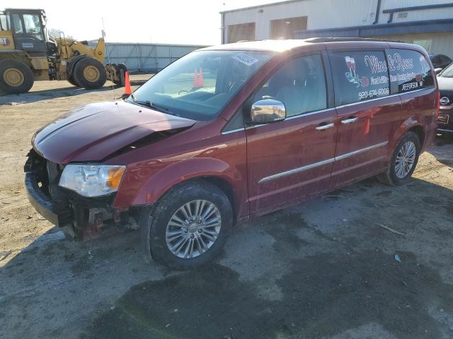 2C4RC1CG9GR177465 - 2016 CHRYSLER TOWN & COU TOURING L RED photo 1