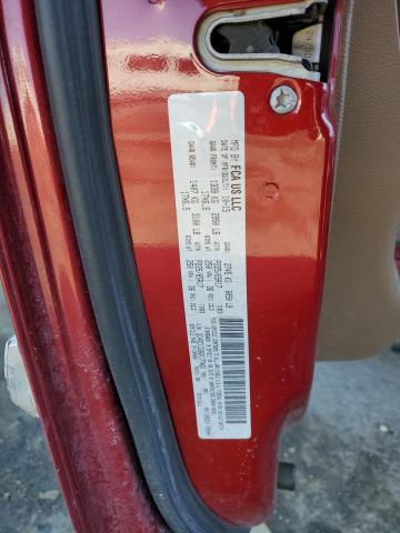 2C4RC1CG9GR177465 - 2016 CHRYSLER TOWN & COU TOURING L RED photo 12