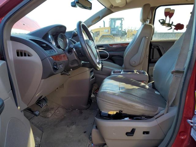 2C4RC1CG9GR177465 - 2016 CHRYSLER TOWN & COU TOURING L RED photo 7