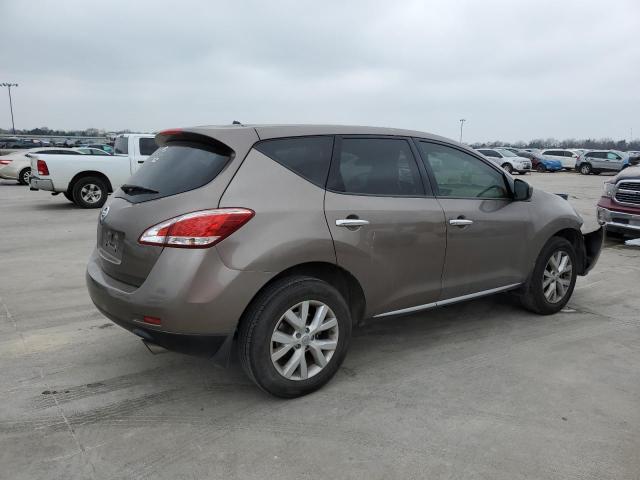 JN8AZ1MU0EW412540 - 2014 NISSAN MURANO S BROWN photo 3