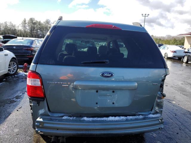 1FMZK05195GA72604 - 2005 FORD FREESTYLE SEL TEAL photo 6