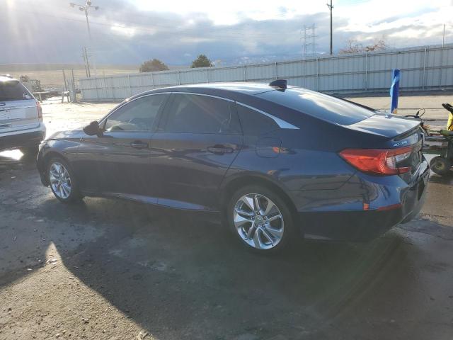 1HGCV1F1XKA052142 - 2019 HONDA ACCORD LX BLUE photo 2