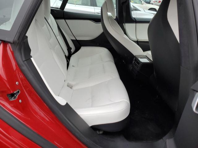 5YJSA1E27JF292027 - 2018 TESLA MODEL S წითელი ფოტო 10