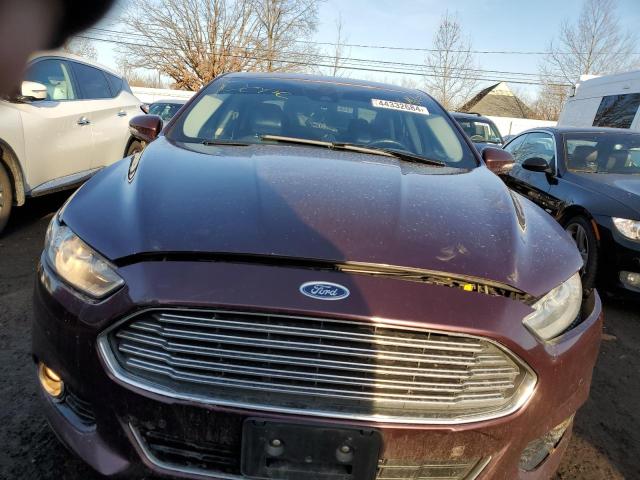 3FA6P0RU1DR335176 - 2013 FORD FUSION TITANIUM HEV PURPLE photo 5