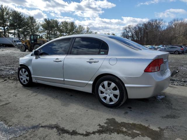 1HGFA16529L010378 - 2009 HONDA CIVIC LX SILVER photo 2