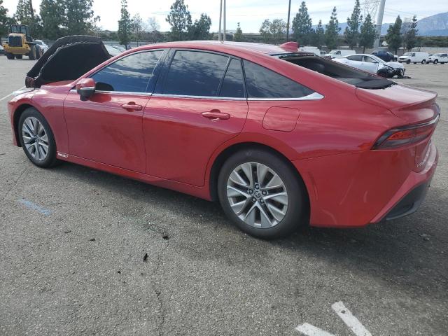 JTDAAAAA2PA007938 - 2023 TOYOTA MIRAI XLE RED photo 2