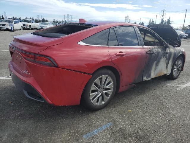 JTDAAAAA2PA007938 - 2023 TOYOTA MIRAI XLE RED photo 3