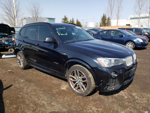 5UXWX9C3XH0T23577 - 2017 BMW X3 XDRIVE28I BLACK photo 4