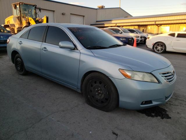 4T1BK46K67U522097 - 2007 TOYOTA CAMRY LE BLUE photo 4