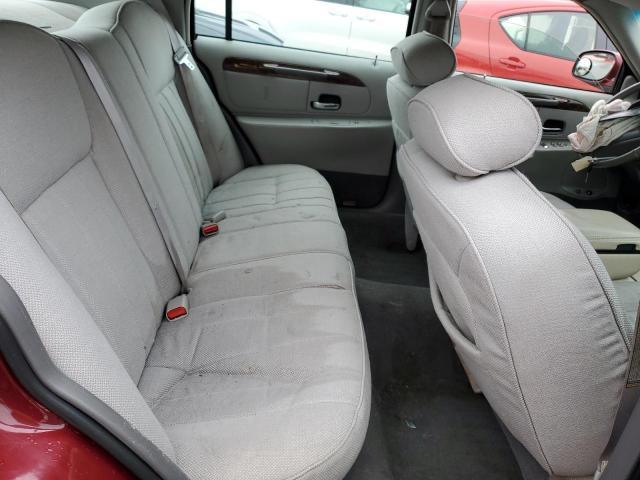 1LNFM81W9WY734626 - 1998 LINCOLN TOWN CAR EXECUTIVE برغندي صورة 10
