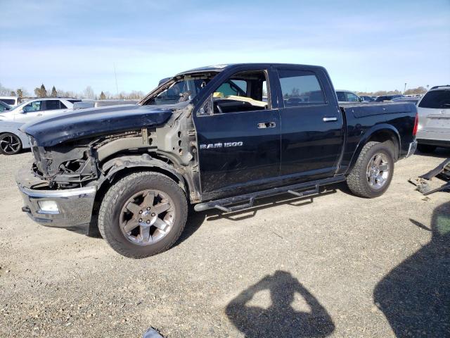 1C6RD7NT7CS158472 - 2012 DODGE RAM 1500 LARAMIE BLACK photo 1