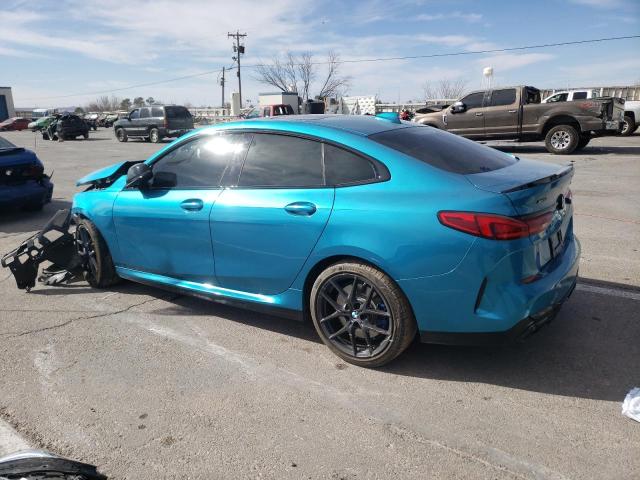 WBA13AL08N7K87063 - 2022 BMW M235XI BLUE photo 2