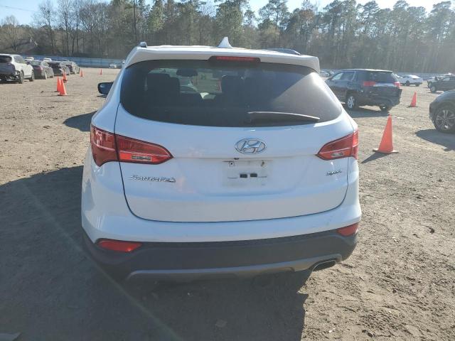 5XYZU3LB8FG285513 - 2015 HYUNDAI SANTA FE S WHITE photo 6