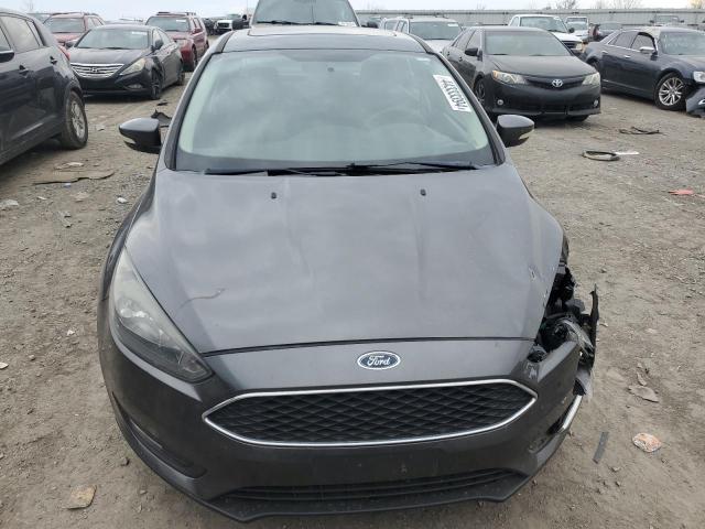 1FADP3H28HL247691 - 2017 FORD FOCUS SEL GRAY photo 5
