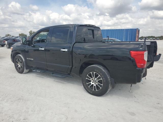 1N6AA1ED0MN527268 - 2021 NISSAN TITAN SV BLACK photo 2