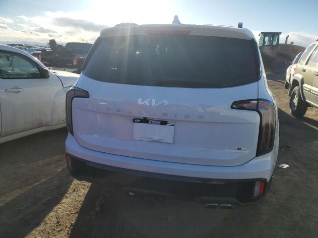 5XYP5DGC2RG453664 - 2024 KIA TELLURIDE SX WHITE photo 6