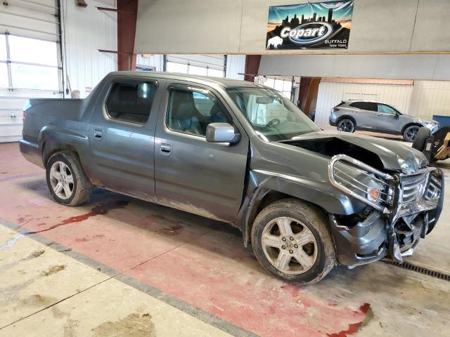 5FPYK1F55DB003688 - 2013 HONDA RIDGELINE RTL GRAY photo 4