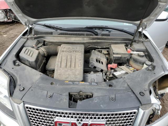 2GKALYEK2D6329160 - 2013 GMC TERRAIN DENALI SILVER photo 12