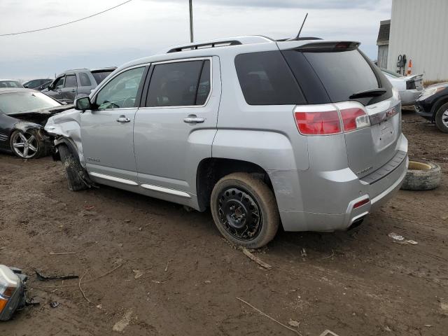 2GKALYEK2D6329160 - 2013 GMC TERRAIN DENALI SILVER photo 2