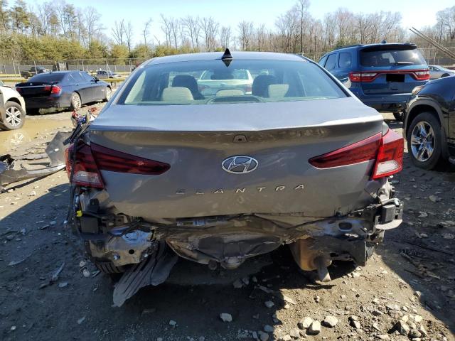 KMHD84LF8KU872628 - 2019 HYUNDAI ELANTRA SEL GRAY photo 6