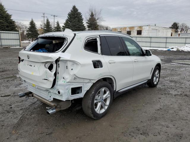 5UXTY5C05L9D42561 - 2020 BMW X3 XDRIVE30I WHITE photo 3