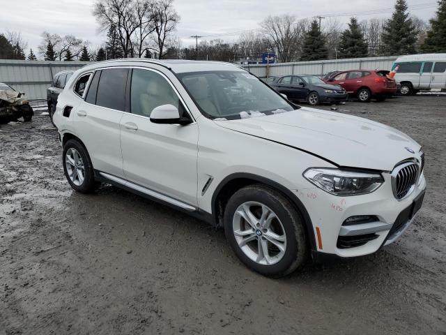 5UXTY5C05L9D42561 - 2020 BMW X3 XDRIVE30I WHITE photo 4