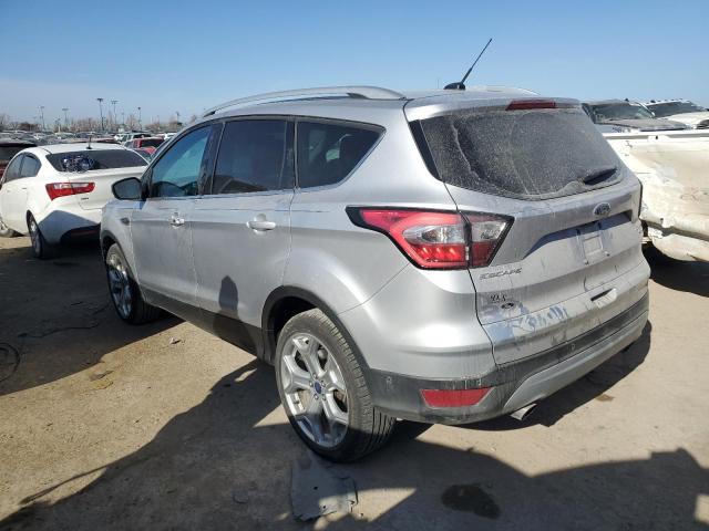 1FMCU9JD2HUC25222 - 2017 FORD ESCAPE TITANIUM SILVER photo 2