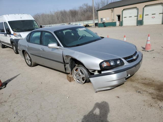 2G1WF55K259360134 - 2005 CHEVROLET IMPALA SILVER photo 4