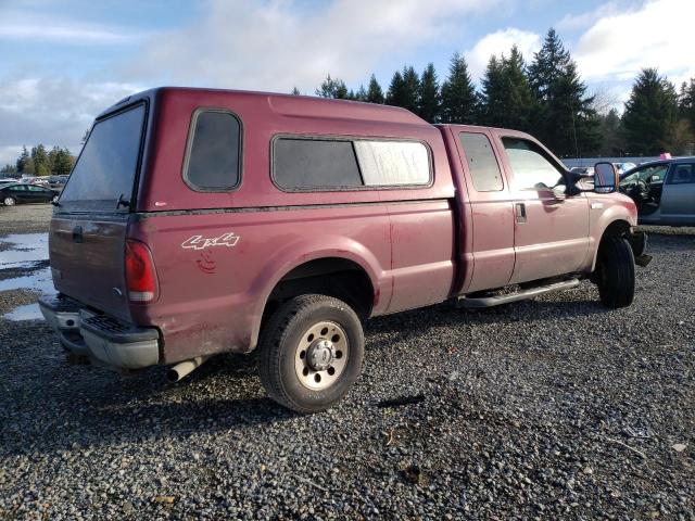 1FTSX21536ED30821 - 2006 FORD F250 SUPER DUTY MAROON photo 3