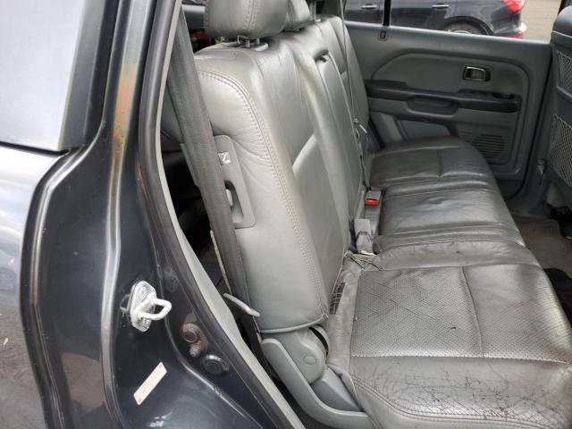 2HKYF18674H521449 - 2004 HONDA PILOT EXL GRAY photo 11