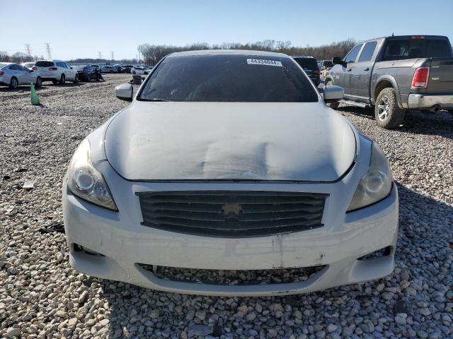 JN1CV6FE4AM355089 - 2010 INFINITI G37 BASE WHITE photo 5