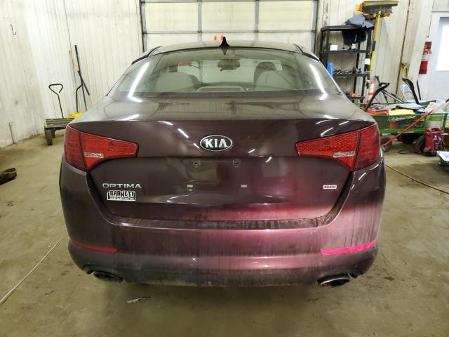 5XXGM4A77DG249423 - 2013 KIA OPTIMA LX MAROON photo 6